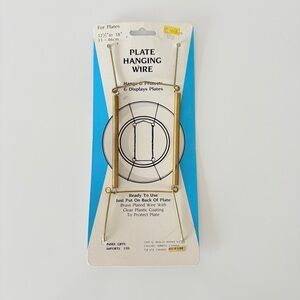 Vintage NEW Old Stock Wall Plate Hanger